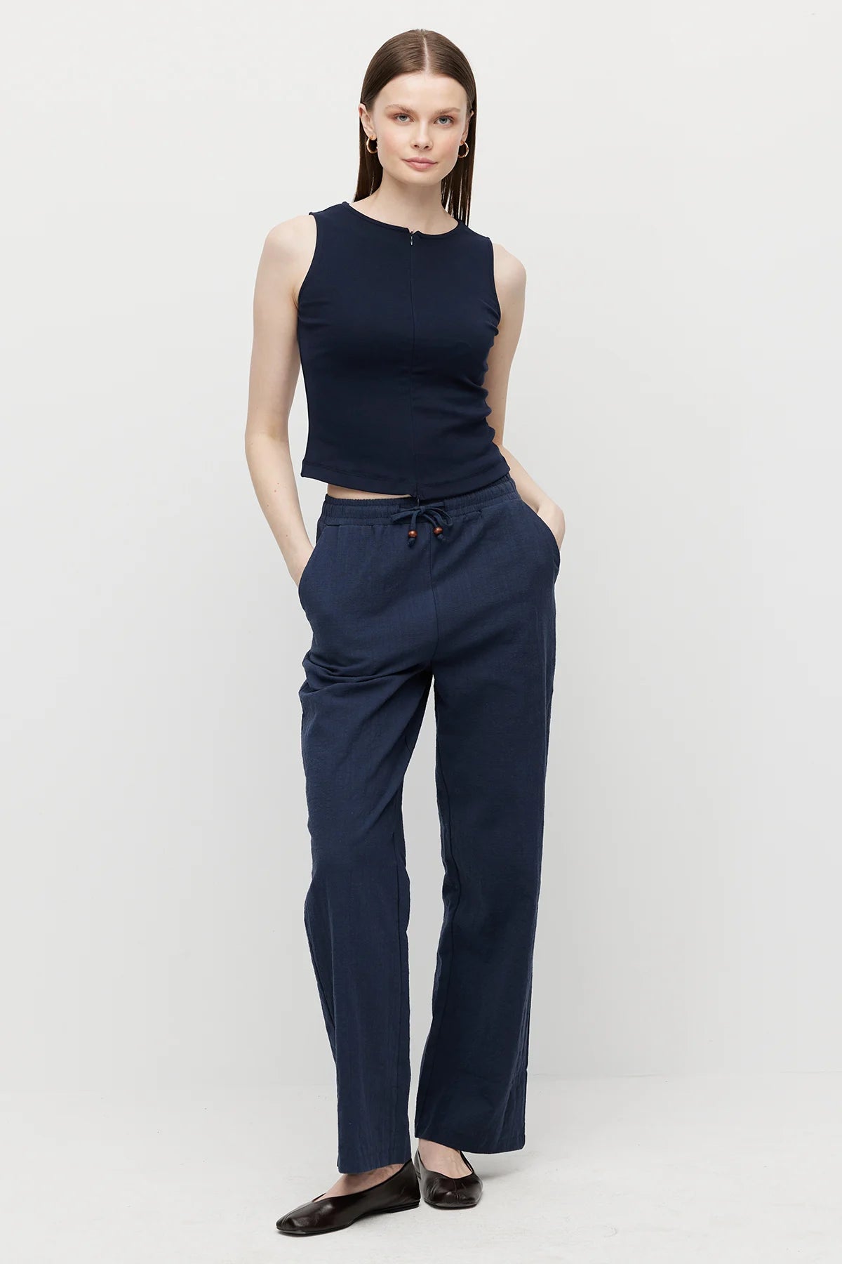 Women's Double-Zip Ribbed Bodysuit