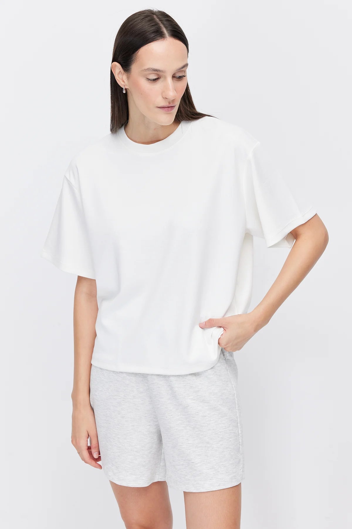 Women's Crew Neck Basic T-shirt