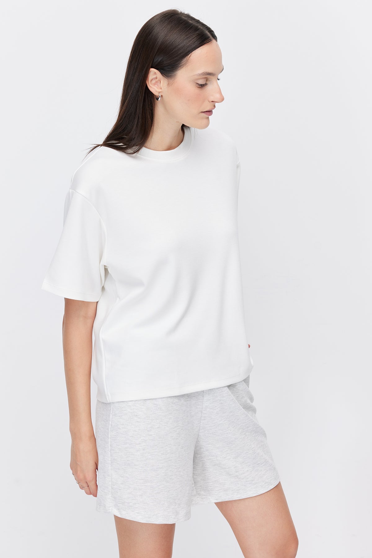 Women's Crew Neck Basic T-shirt