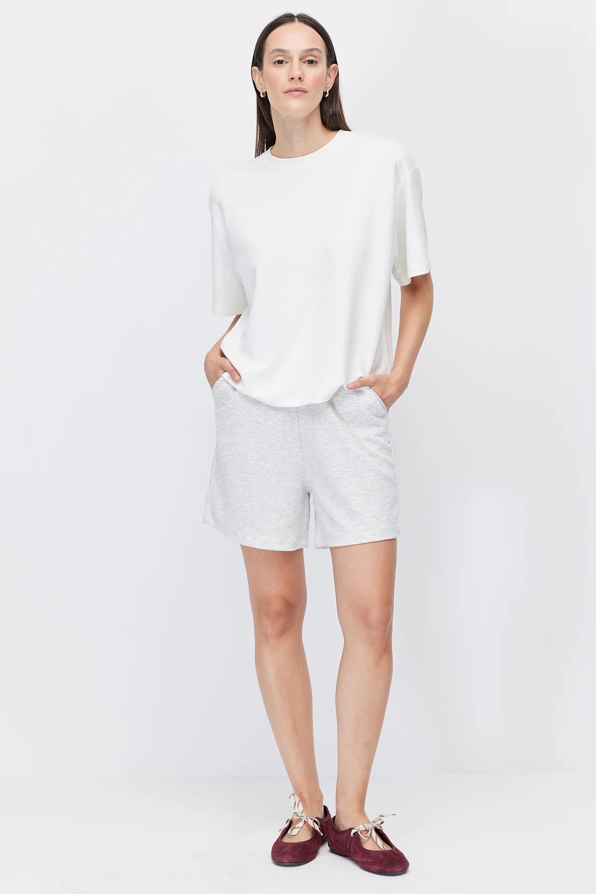 Women's Crew Neck Basic T-shirt