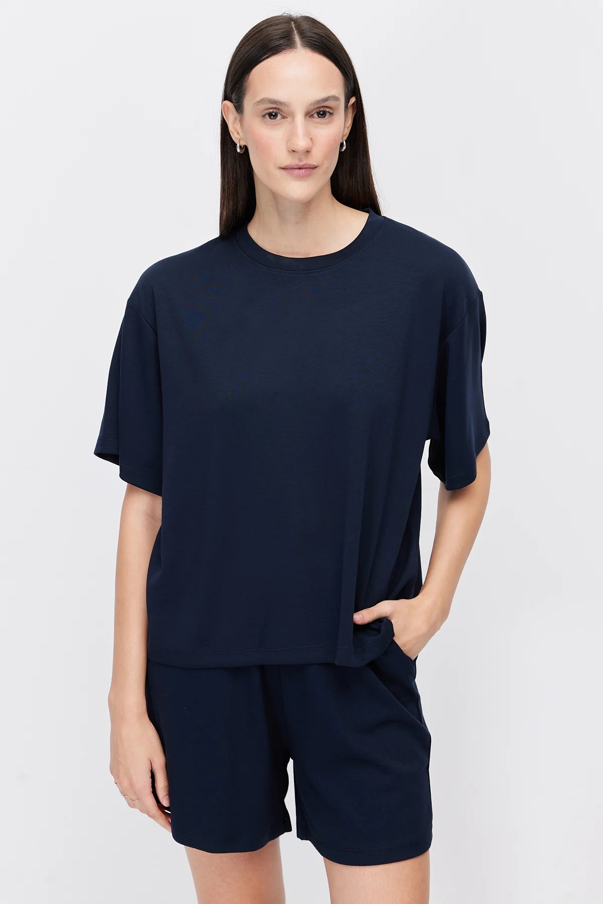 Women's Crew Neck Basic T-shirt