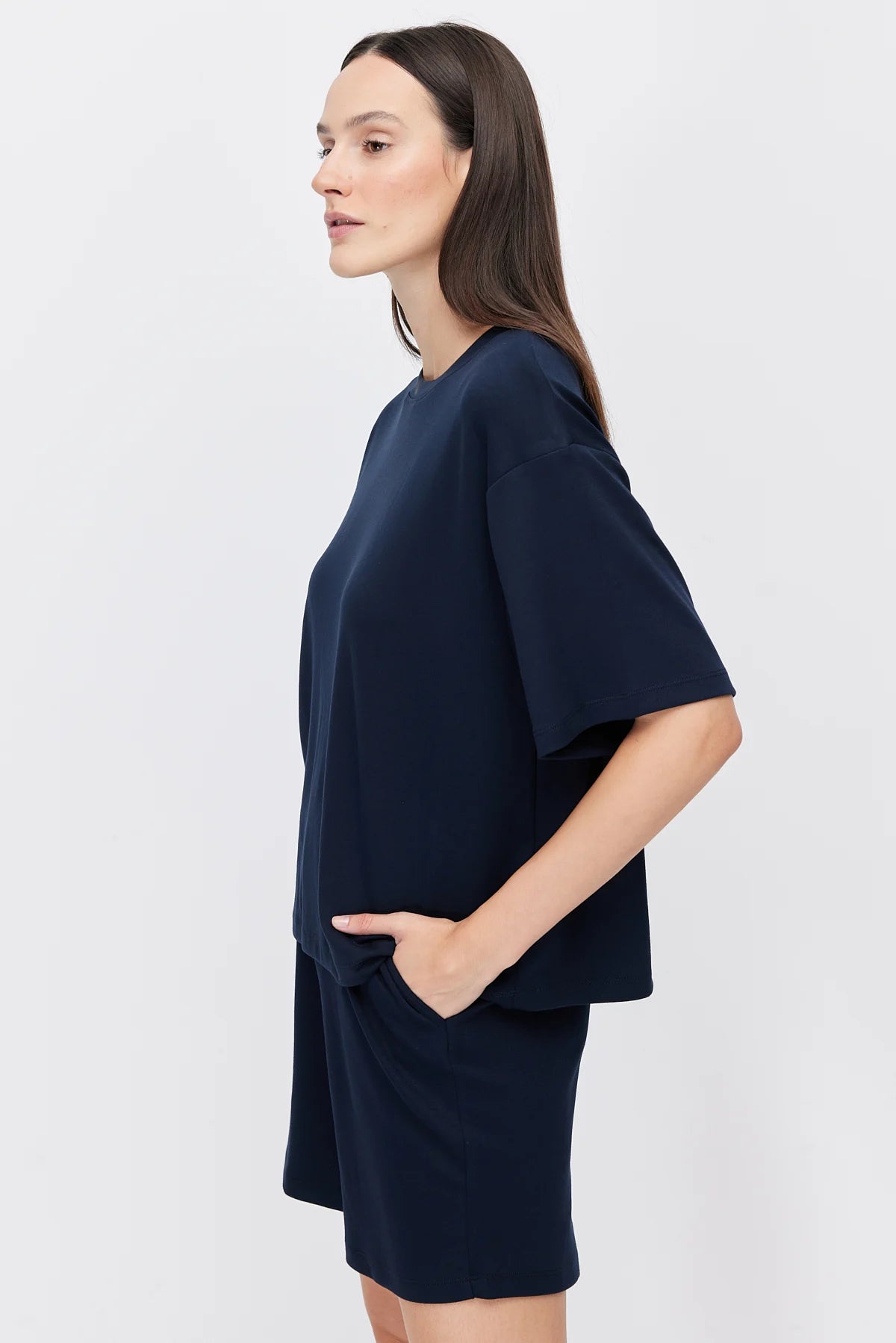 Women's Crew Neck Basic T-shirt