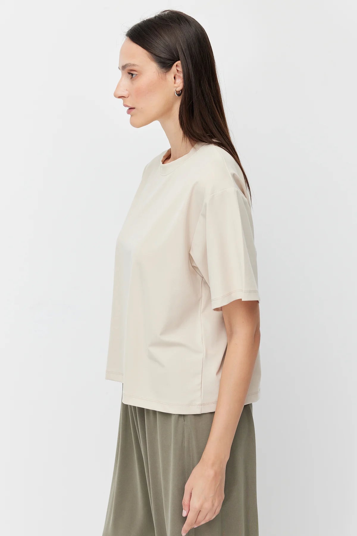 Women's Soft Textured Short T-Shirt