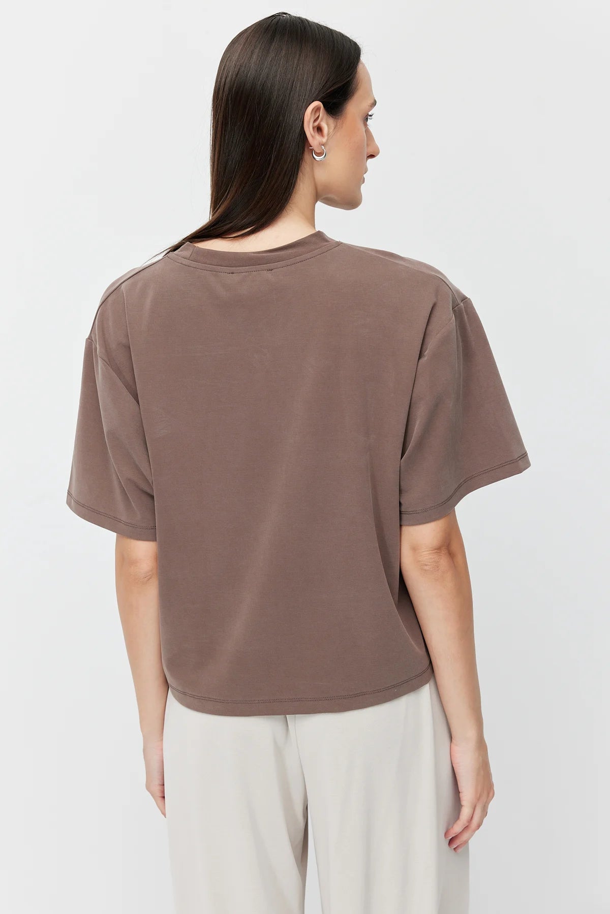 Women's Soft Textured Short T-Shirt