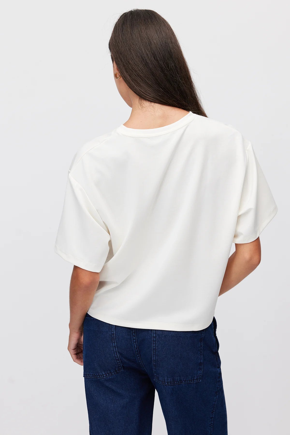 Women's Low Sleeve Basic T-shirt