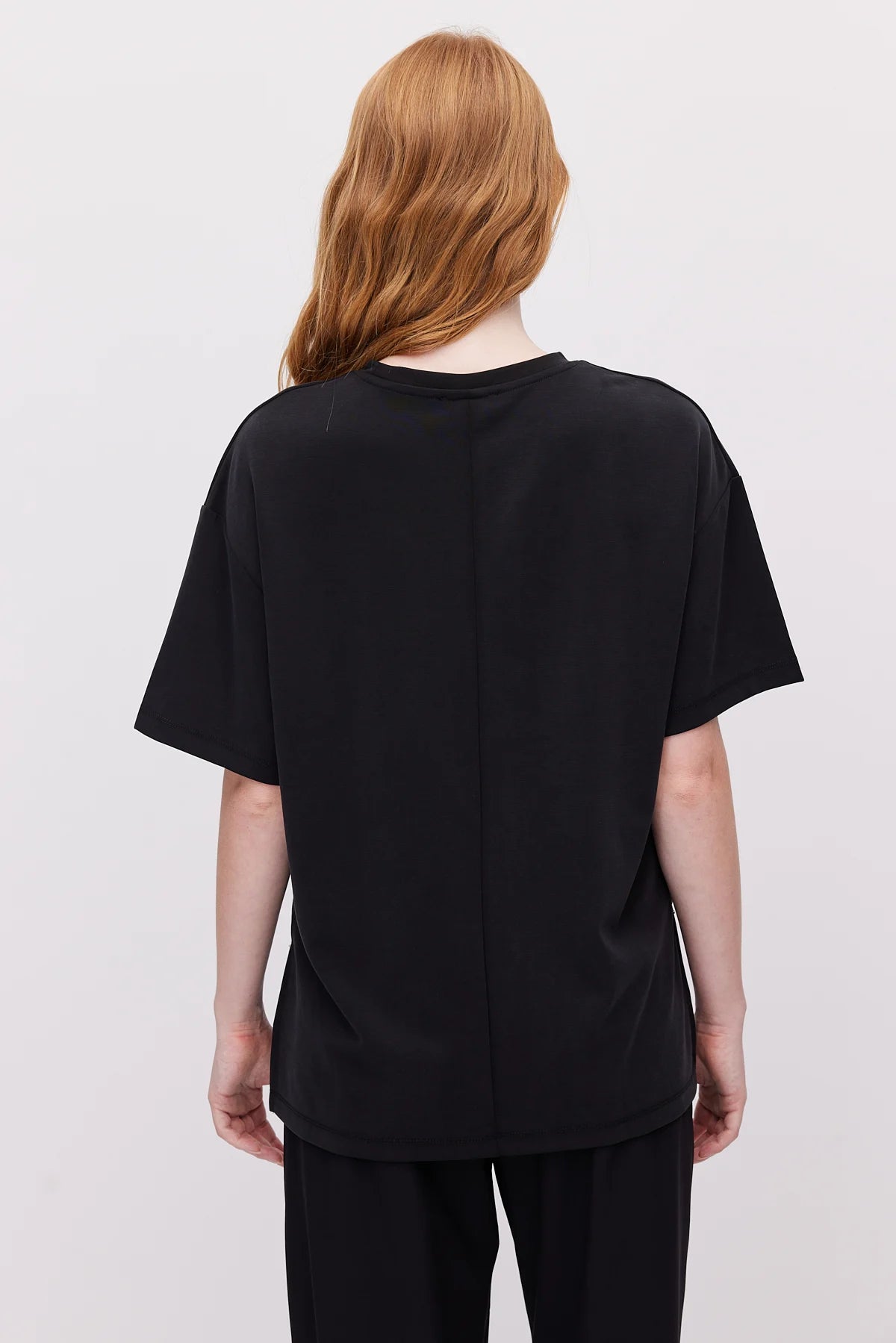 Women's Oversize T-Shirt with Side Slits