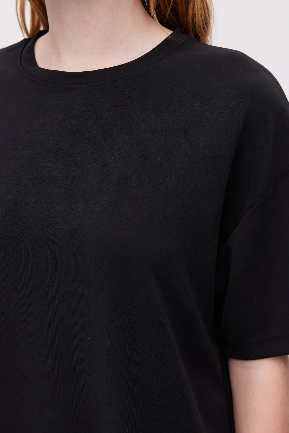 Women's Oversize T-Shirt with Side Slits