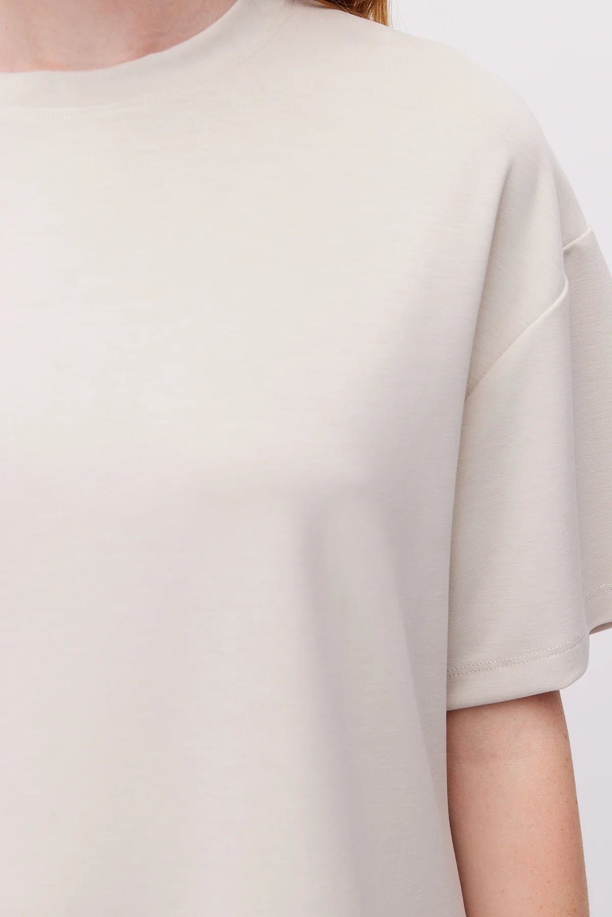 Women's Oversize T-Shirt with Side Slits