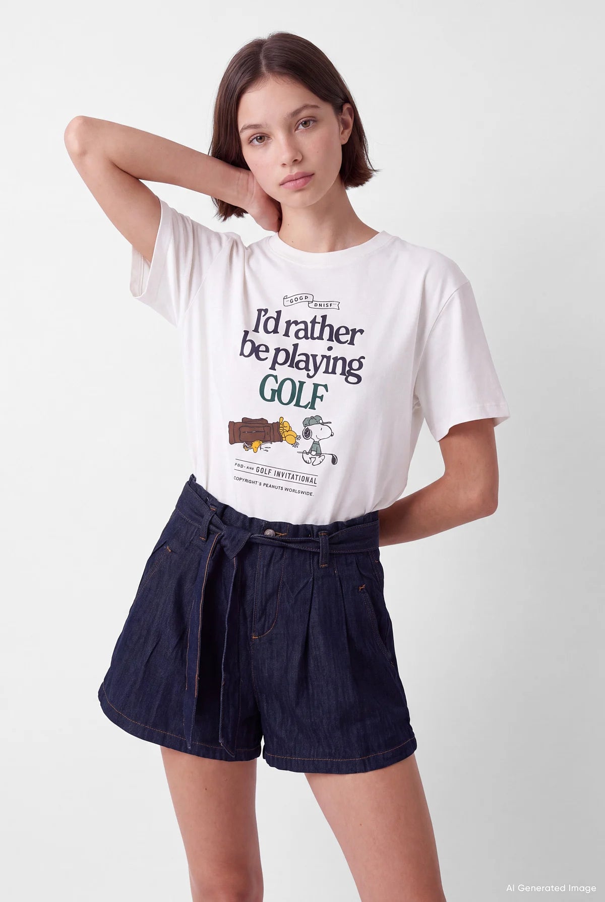 Women's Printed Oversize T-shirt