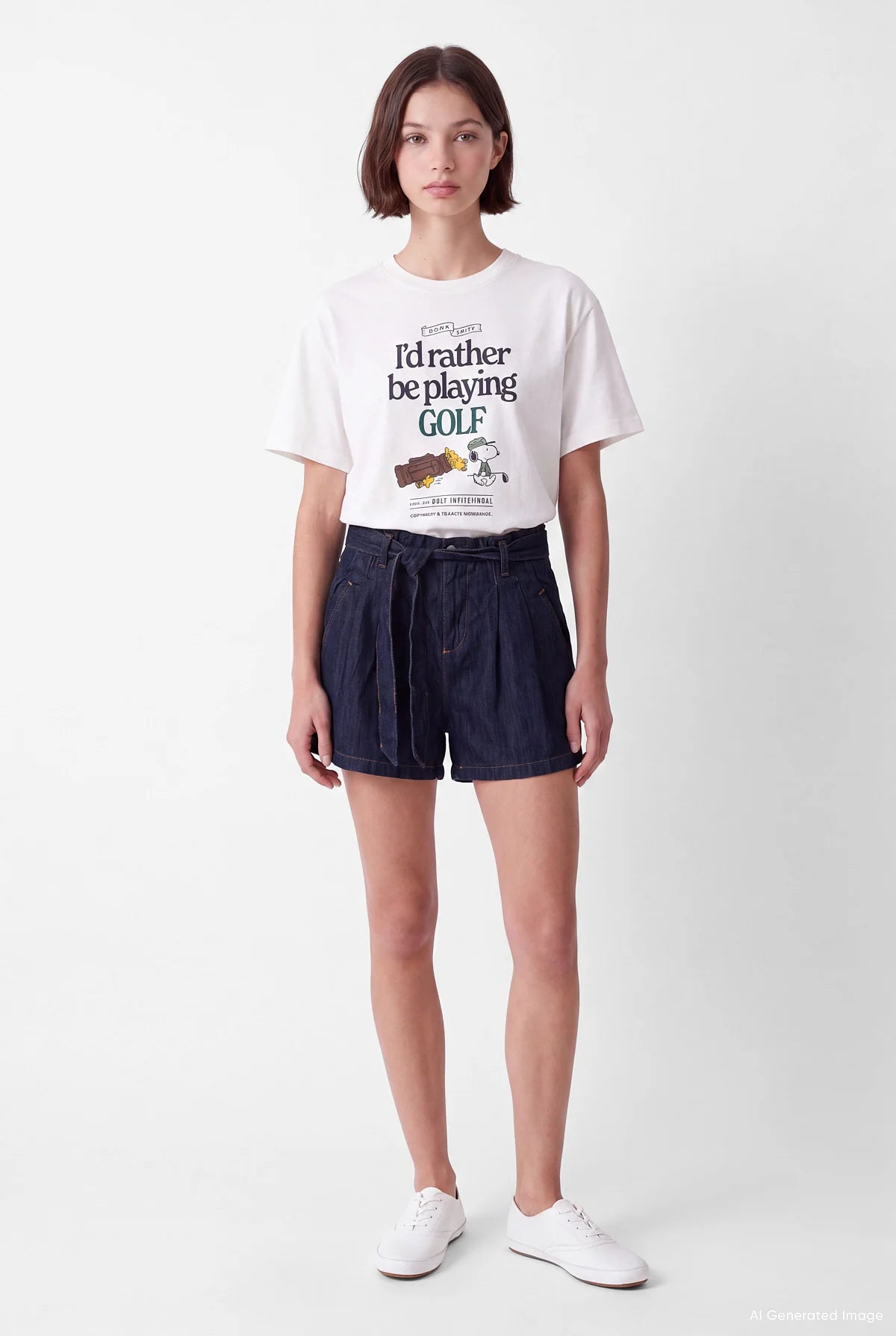 Women's Printed Oversize T-shirt