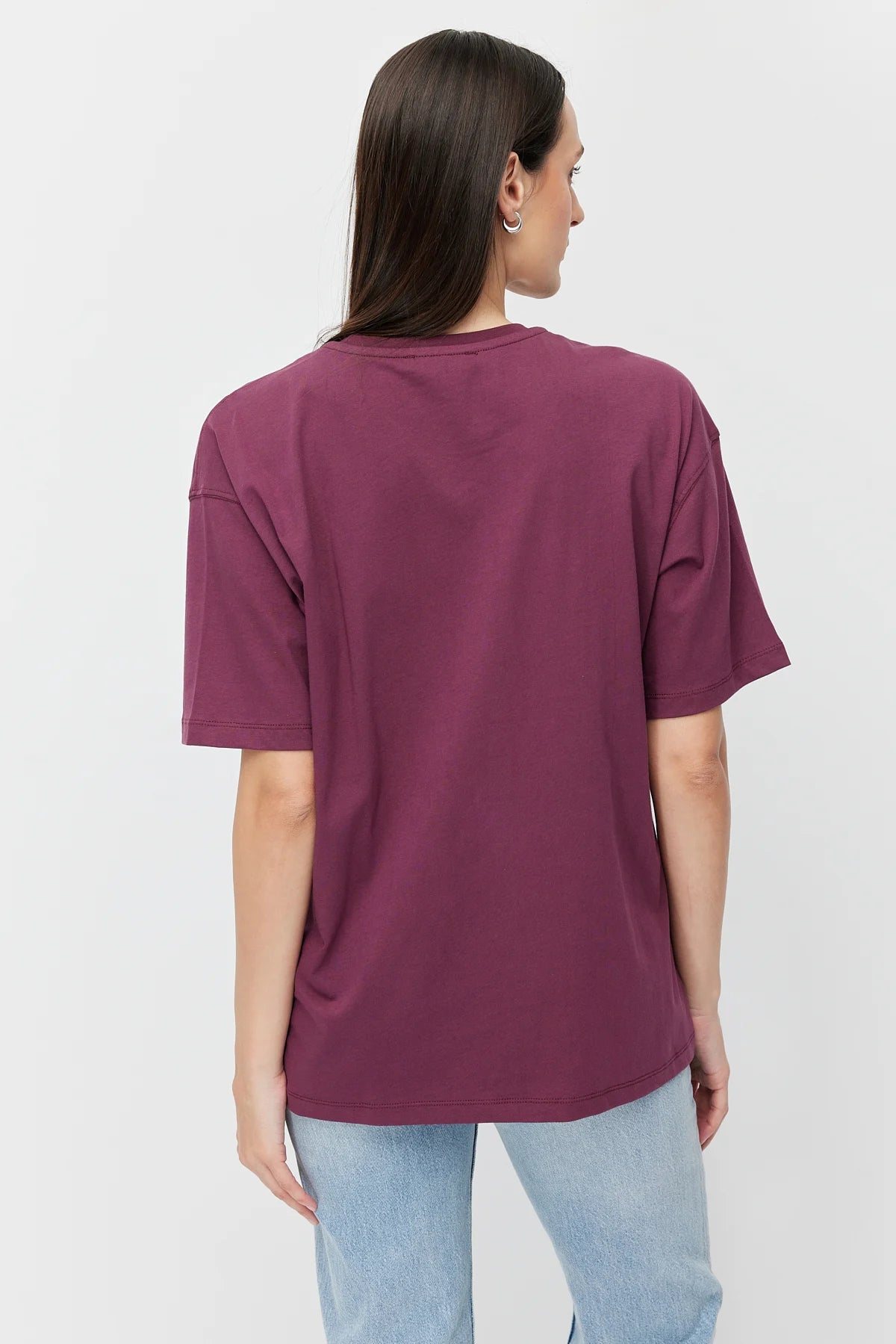 Women's Crew Neck Basic T-shirt