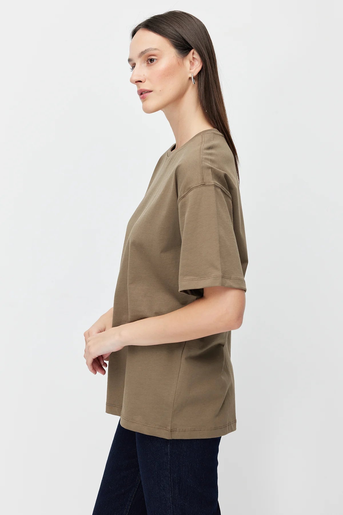 Women's Crew Neck Basic T-shirt