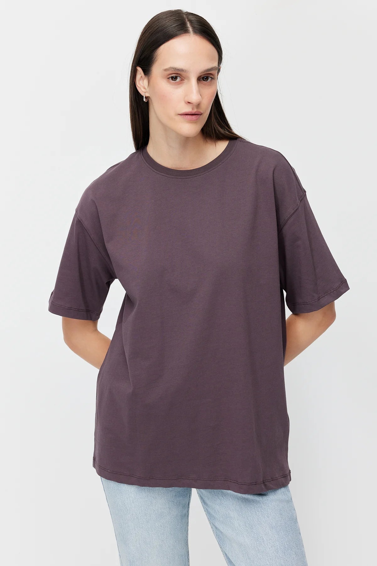 Women's Crew Neck Basic T-shirt
