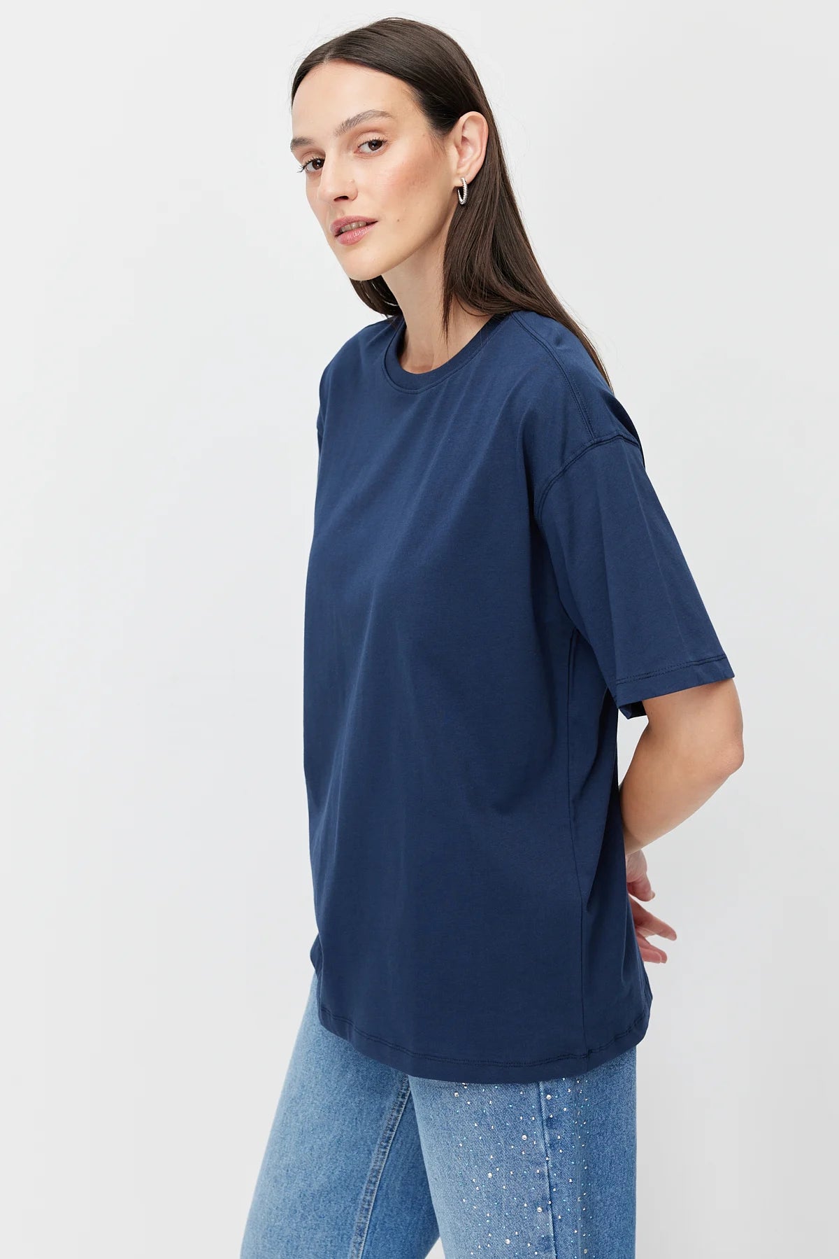 Women's Crew Neck Basic T-shirt