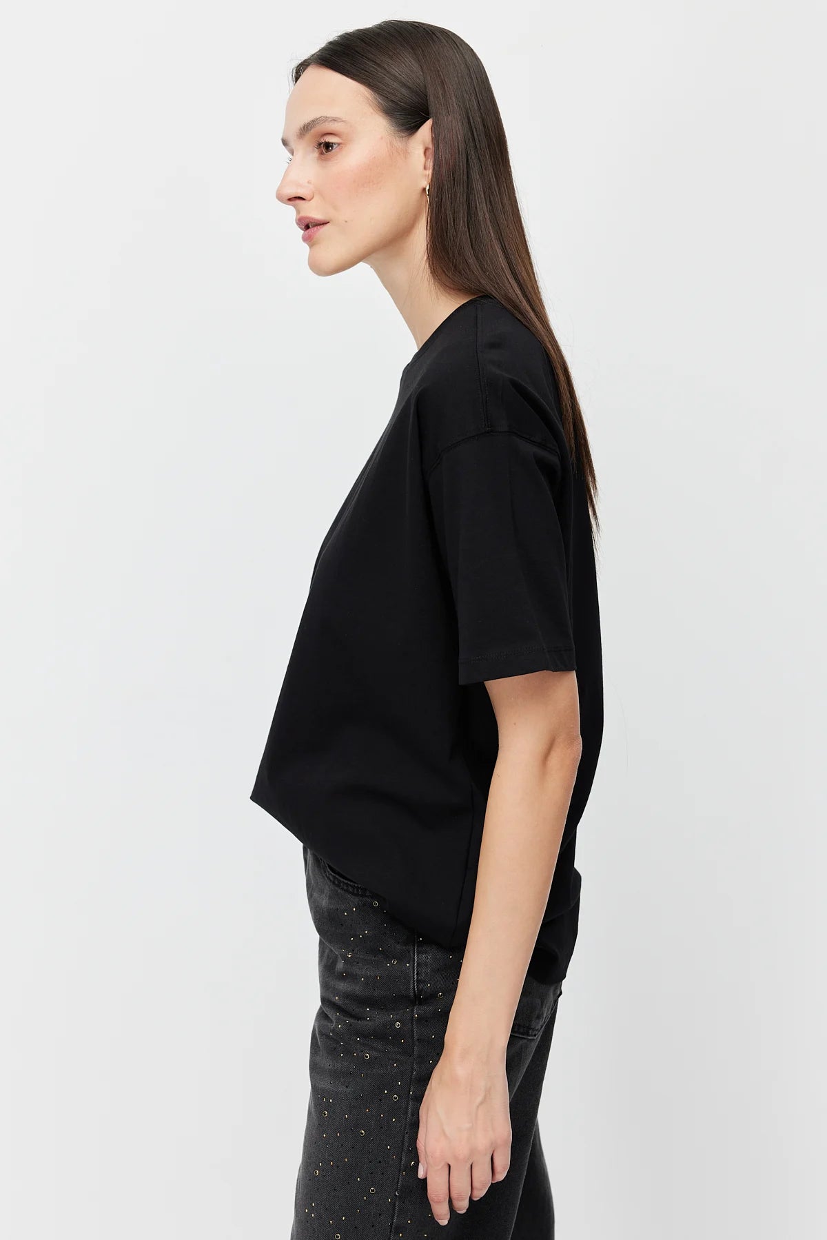 Women's Crew Neck Basic T-shirt