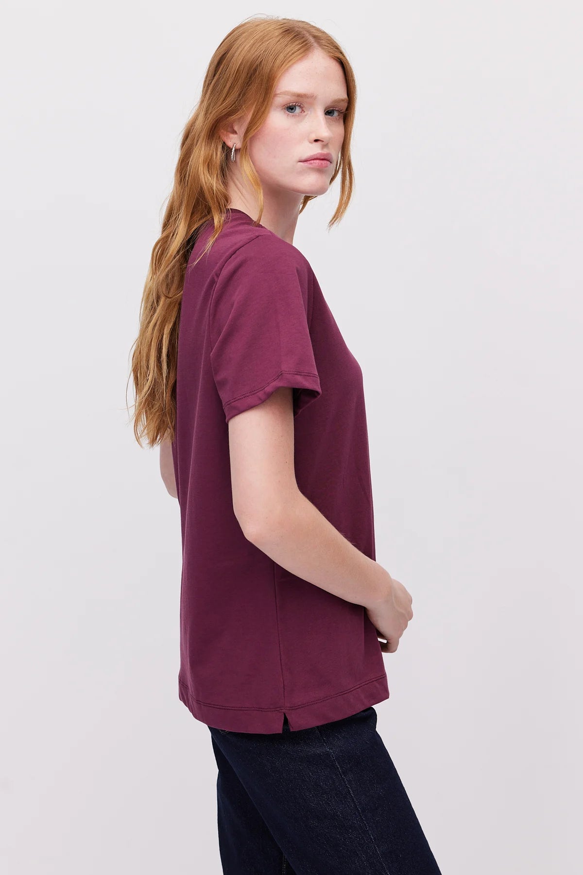 Women's V-Neck Basic T-Shirt