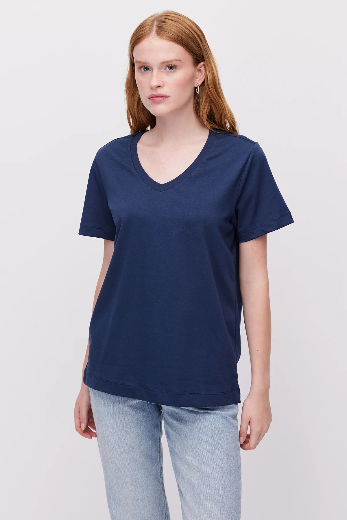 Women's V-Neck Basic T-Shirt