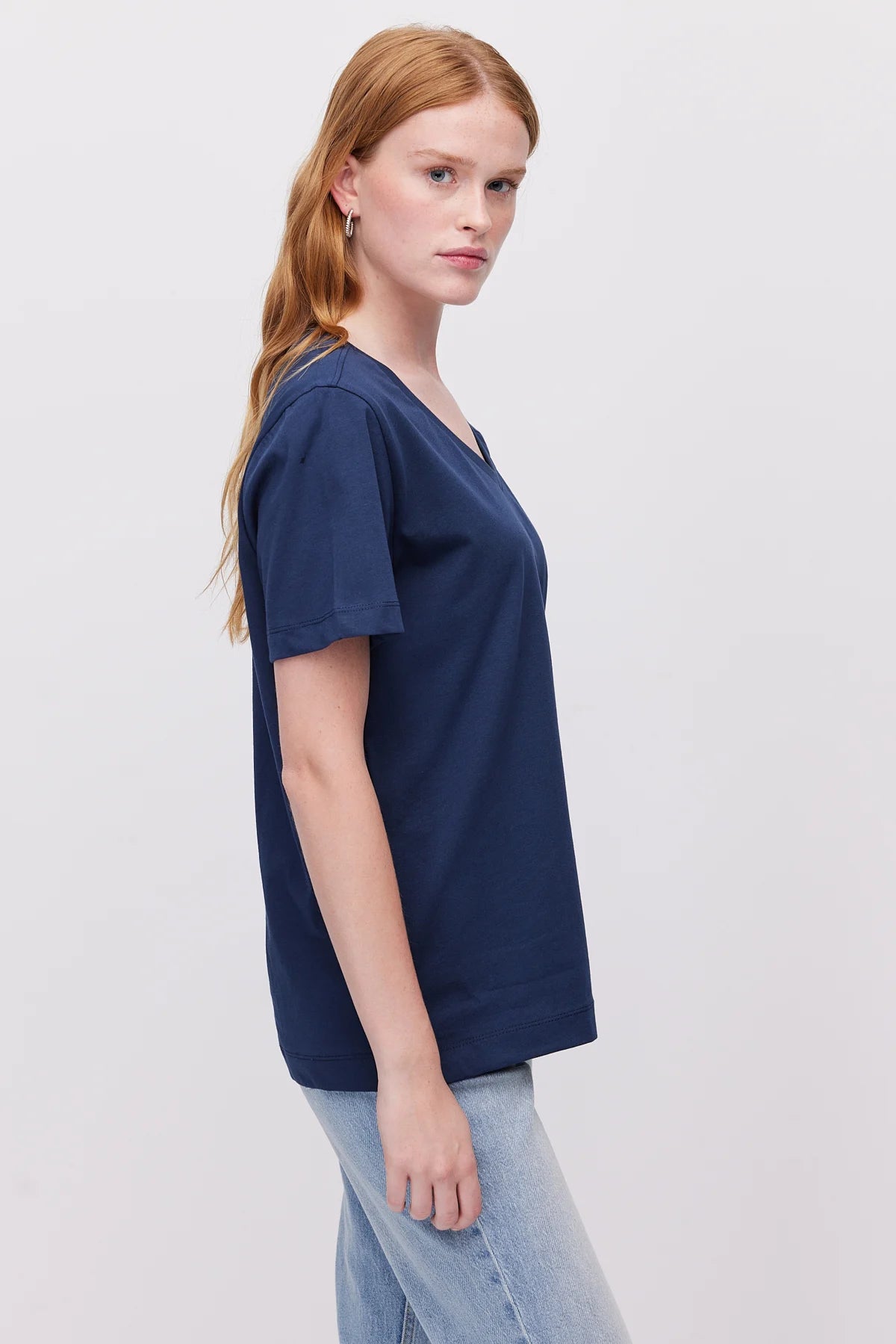 Women's V-Neck Basic T-Shirt