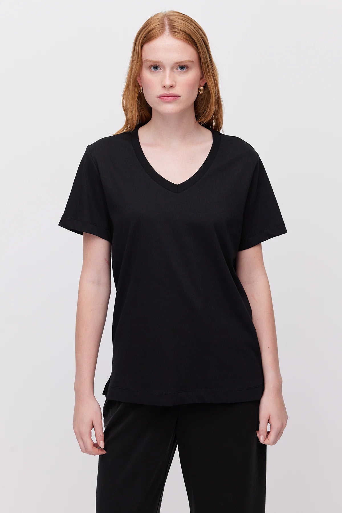 Women's V-Neck Basic T-Shirt