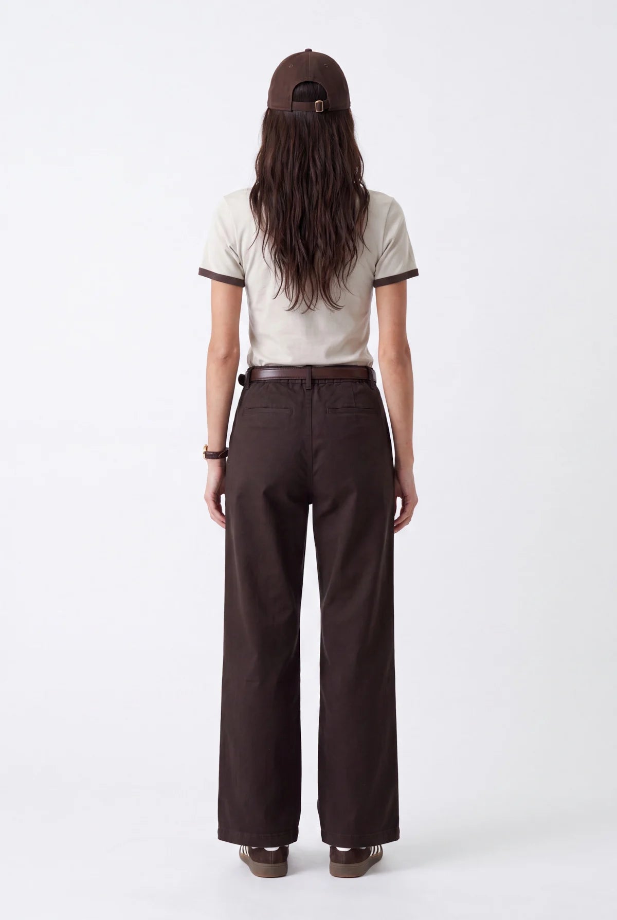 Women's Contrast Collar T-Shirt