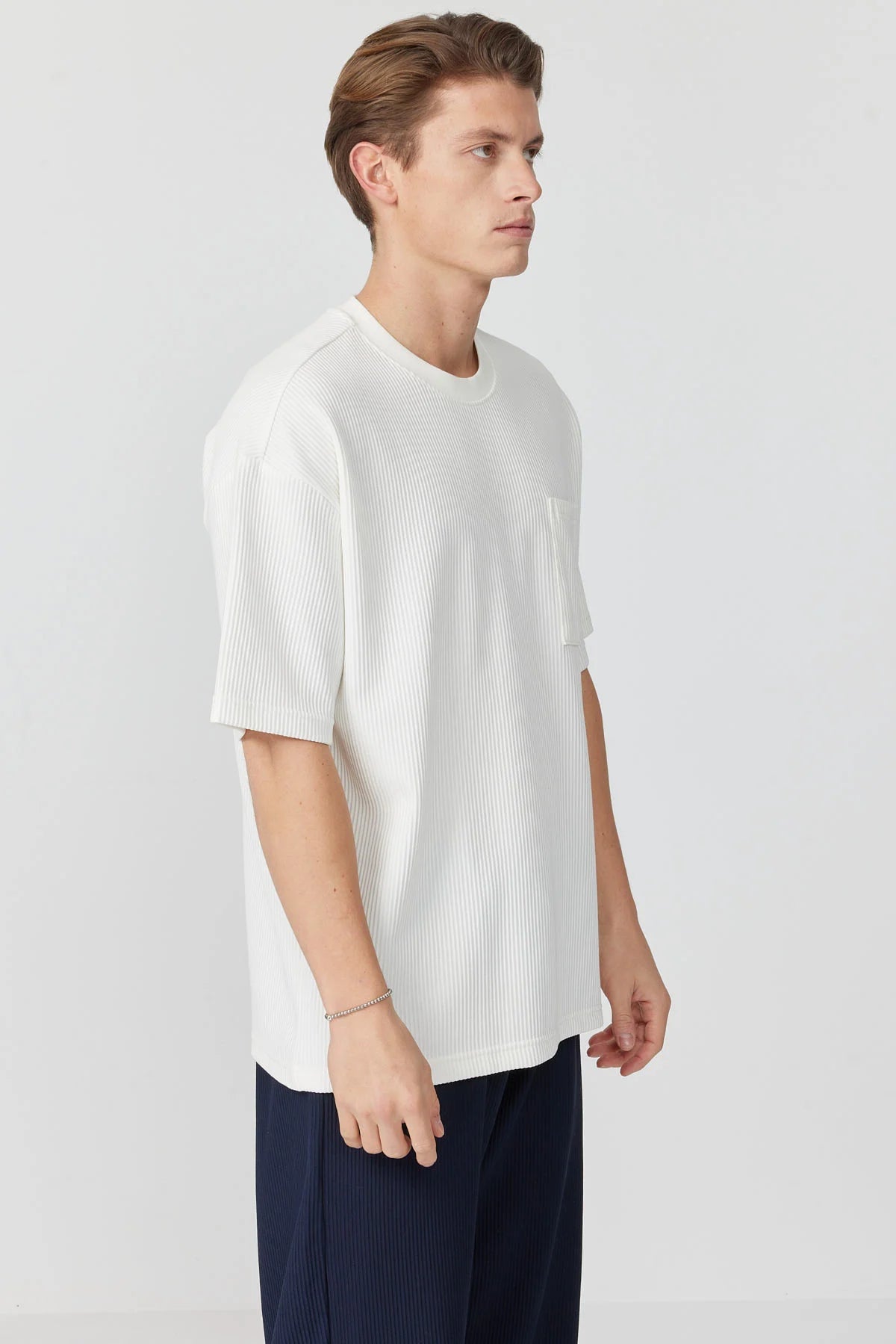 Men's Textured Pocket T-shirt