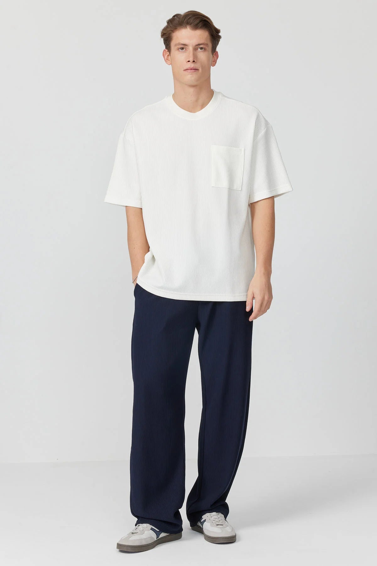 Men's Textured Pocket T-shirt