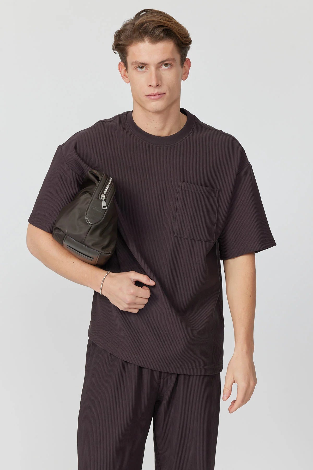 Men's Textured Pocket T-shirt