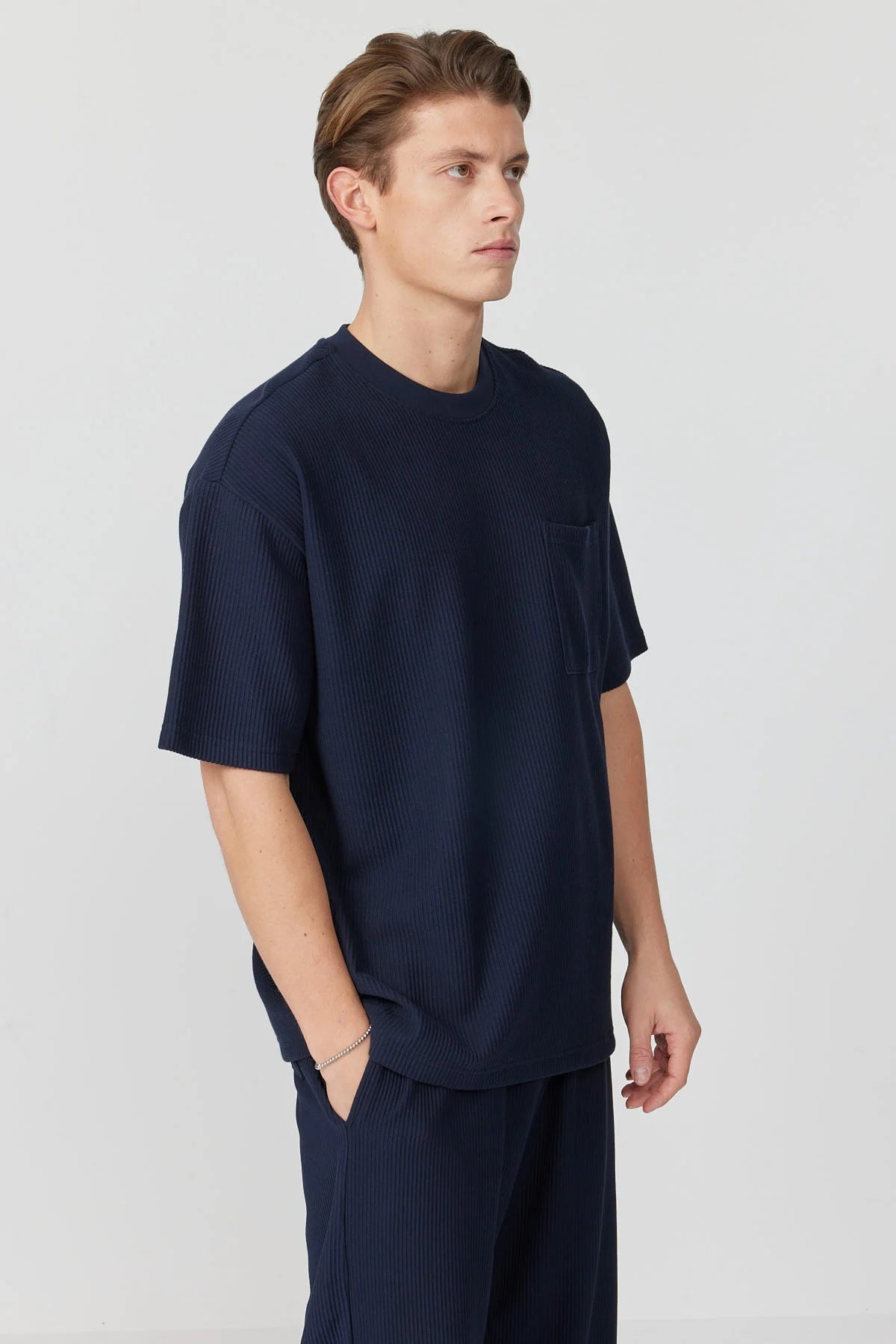 Men's Textured Pocket T-shirt