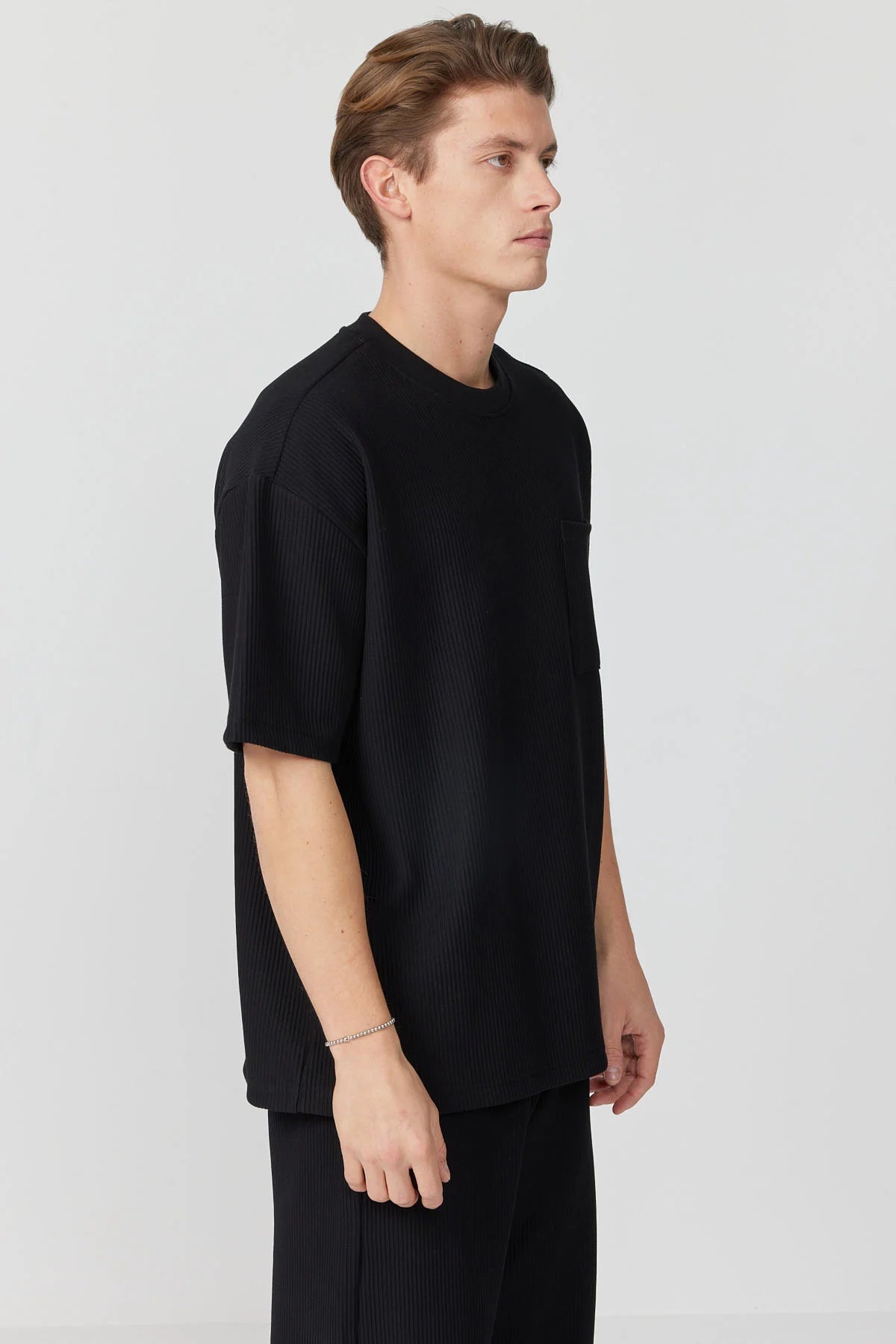 Men's Textured Pocket T-shirt