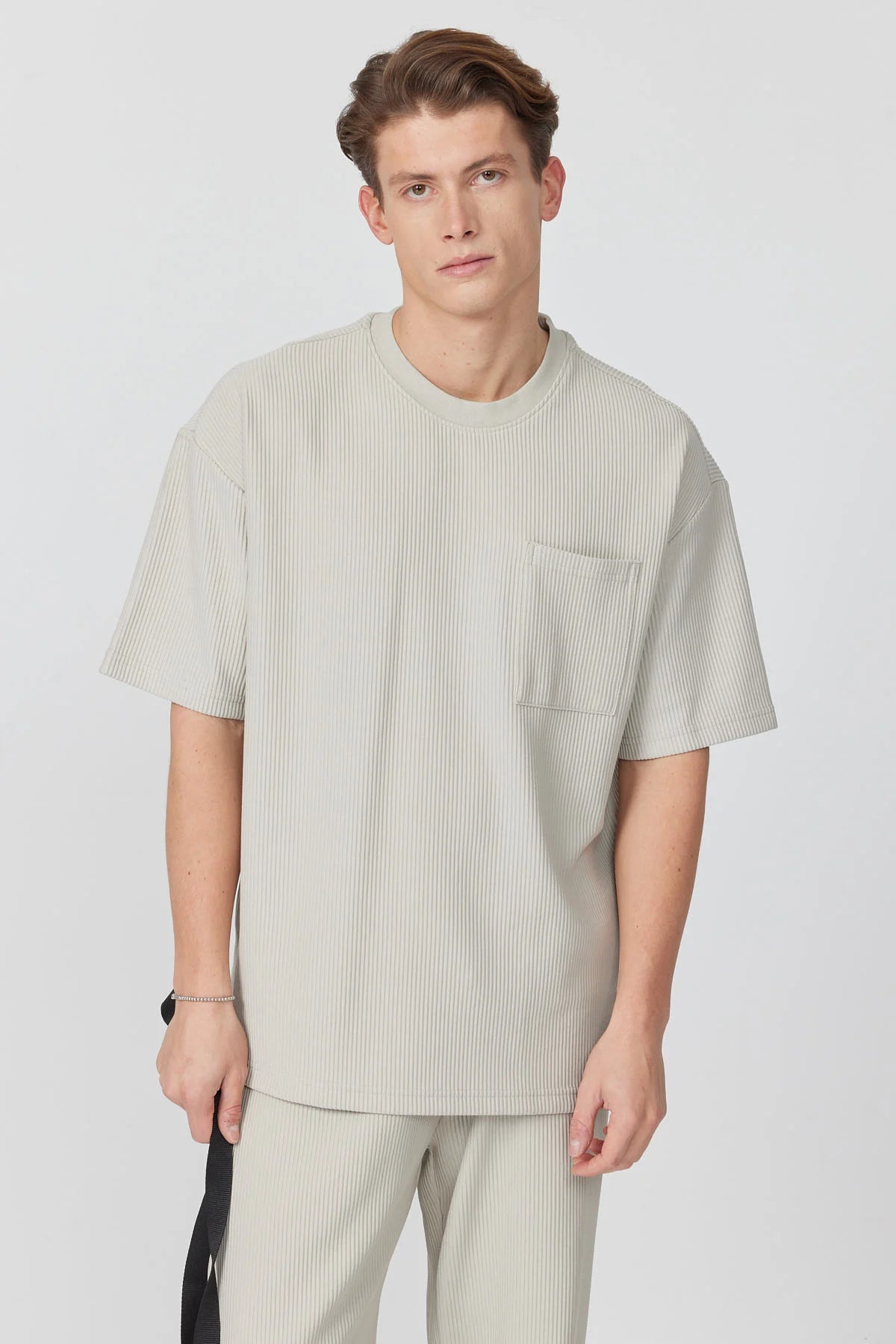 Men's Textured Pocket T-shirt