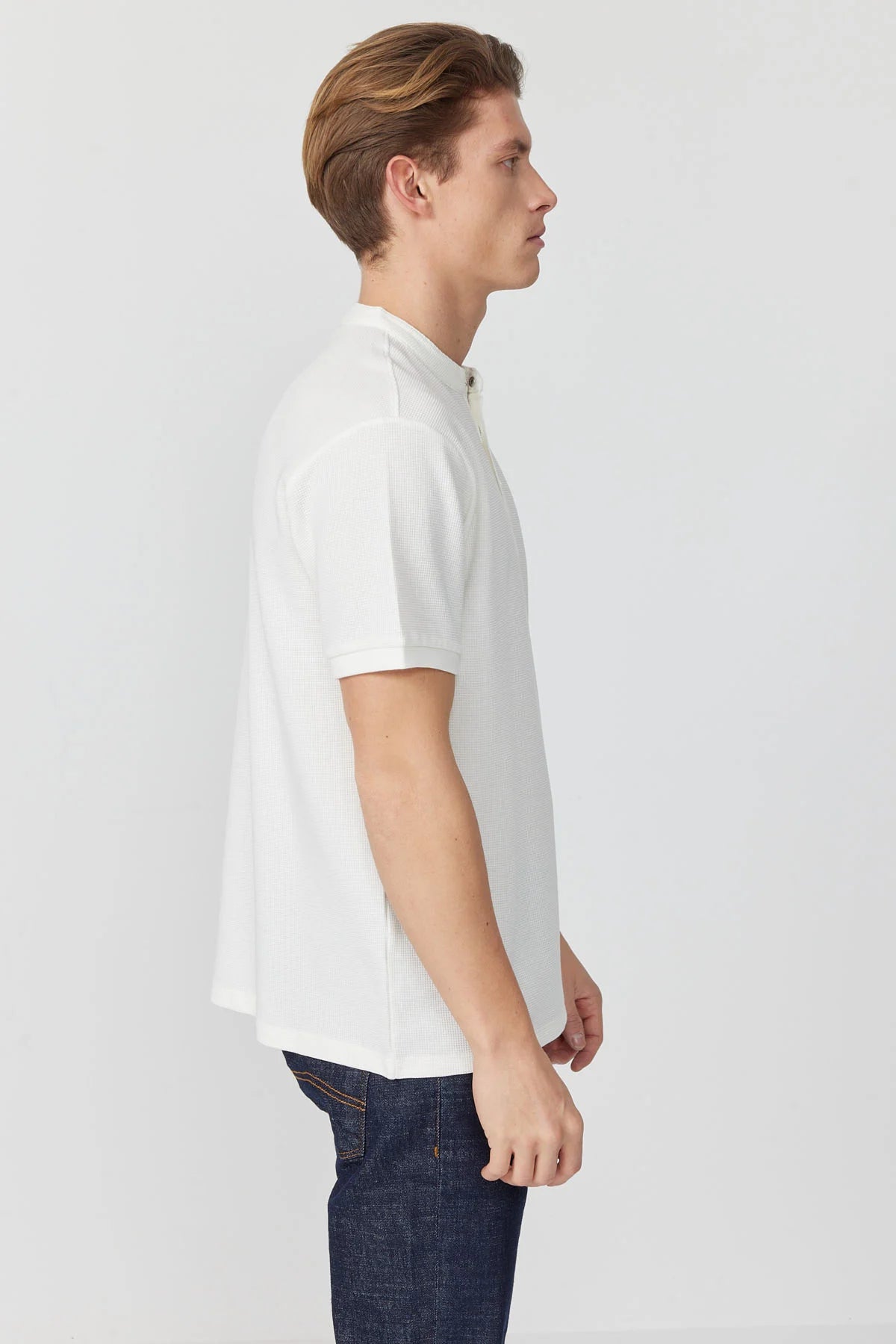 Men's Mandarin Collar T-shirt