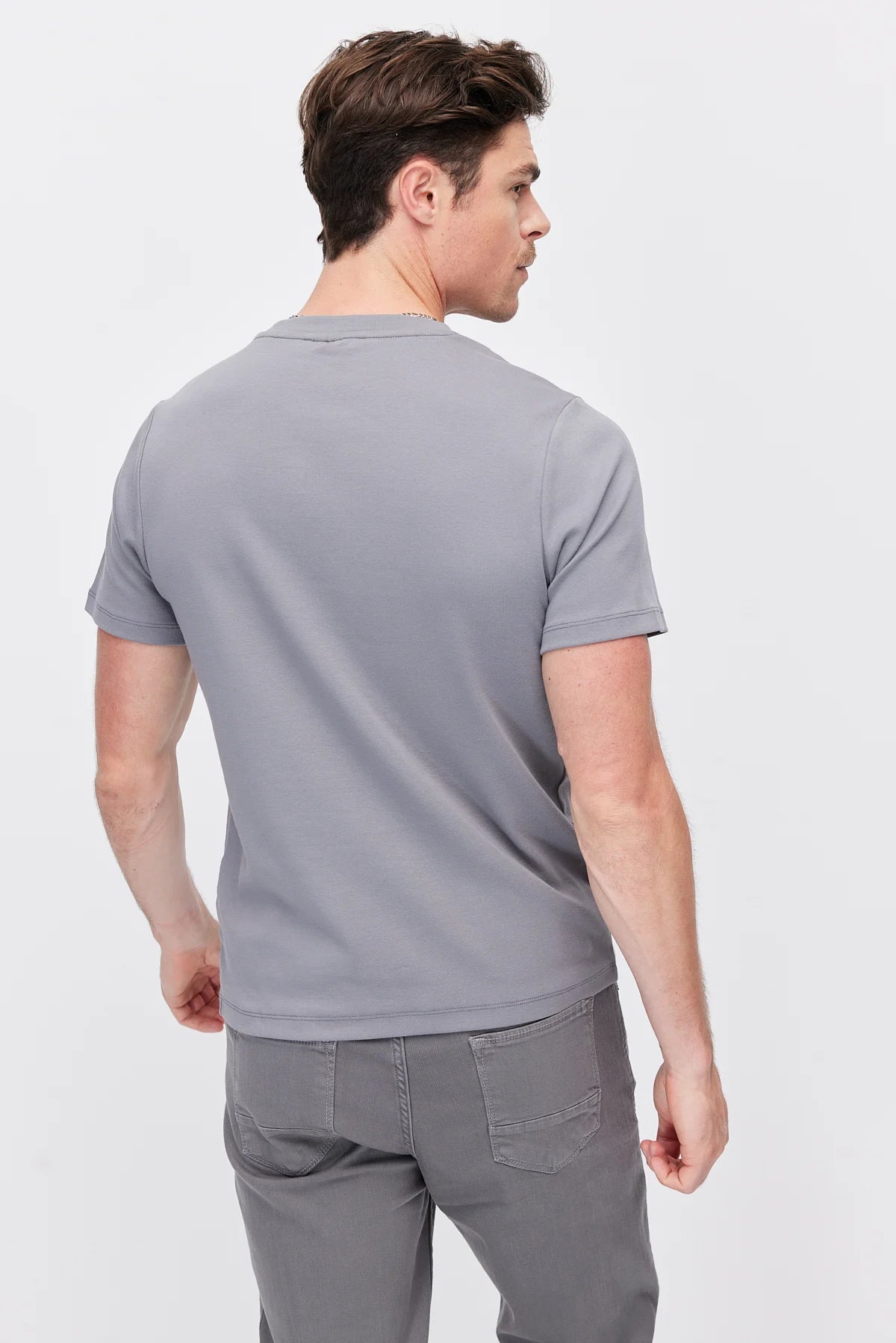 Men's Plain Basic T-shirt