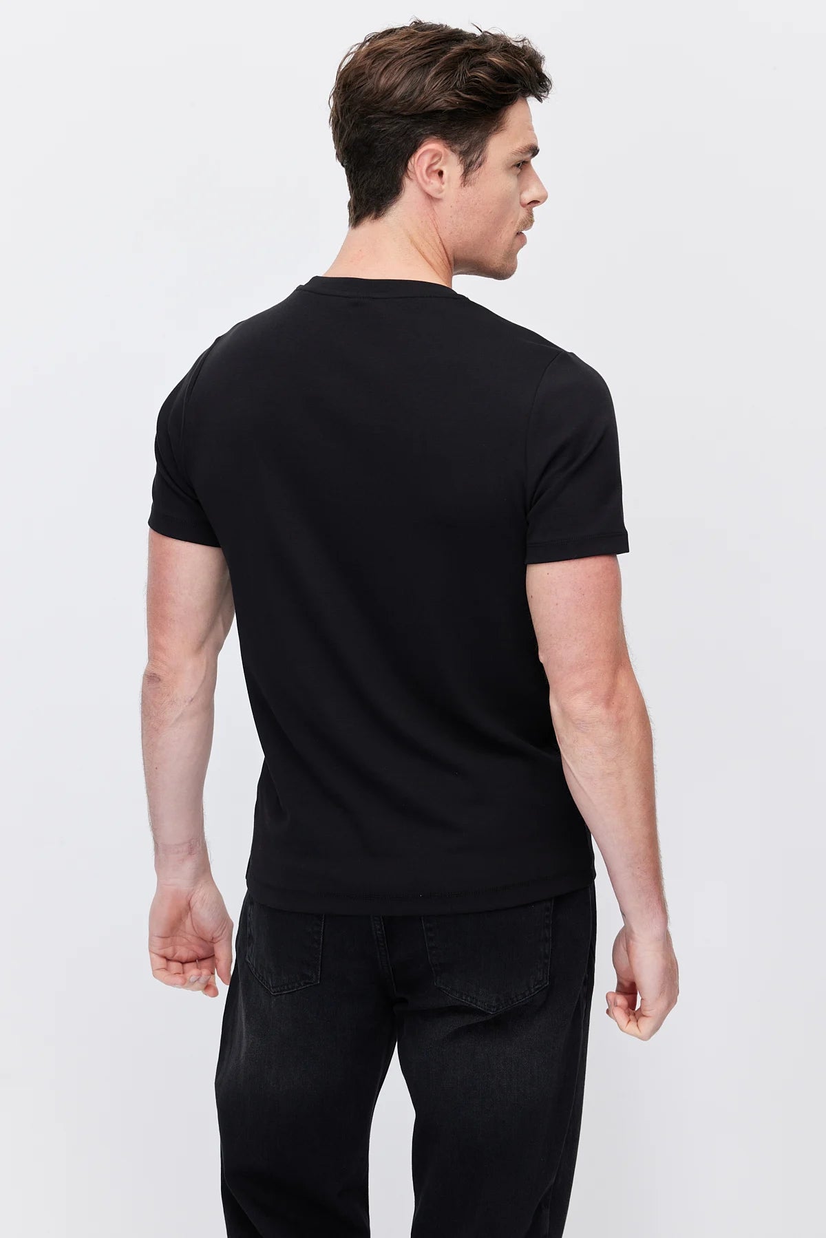 Men's Plain Basic T-shirt