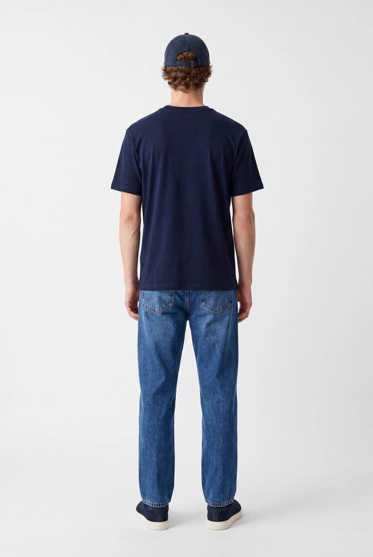 Erkek Baskılı Oversize Tişört