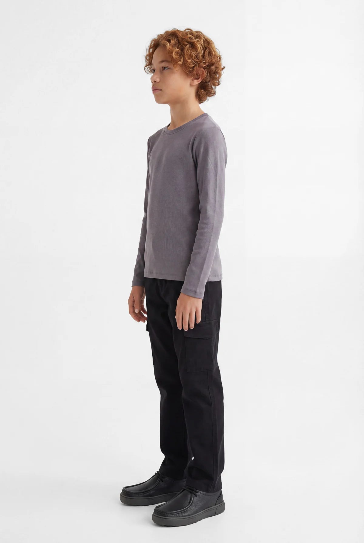 Boys' Basic Long-Sleeve T-shirt