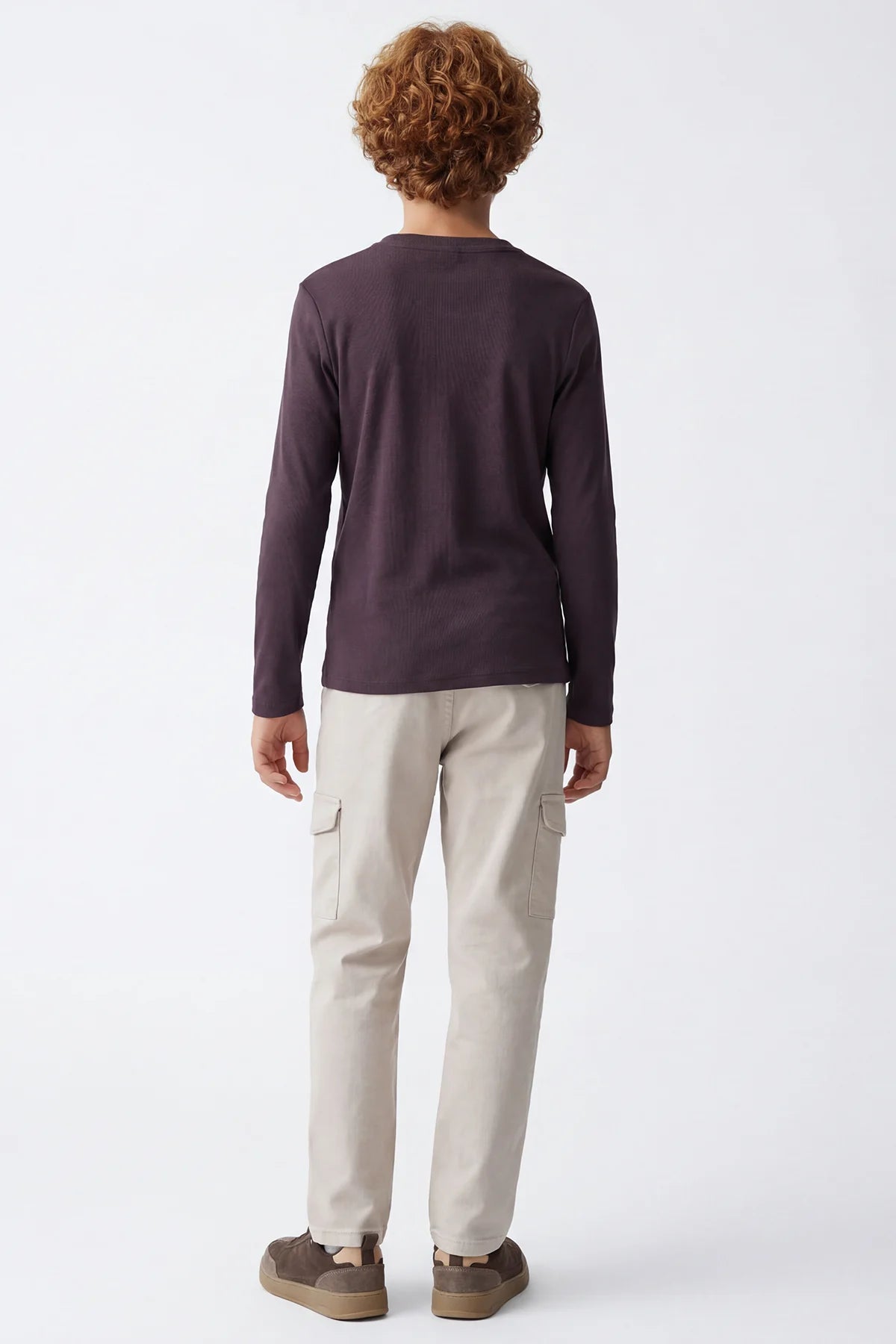 Boys' Basic Long-Sleeve T-shirt