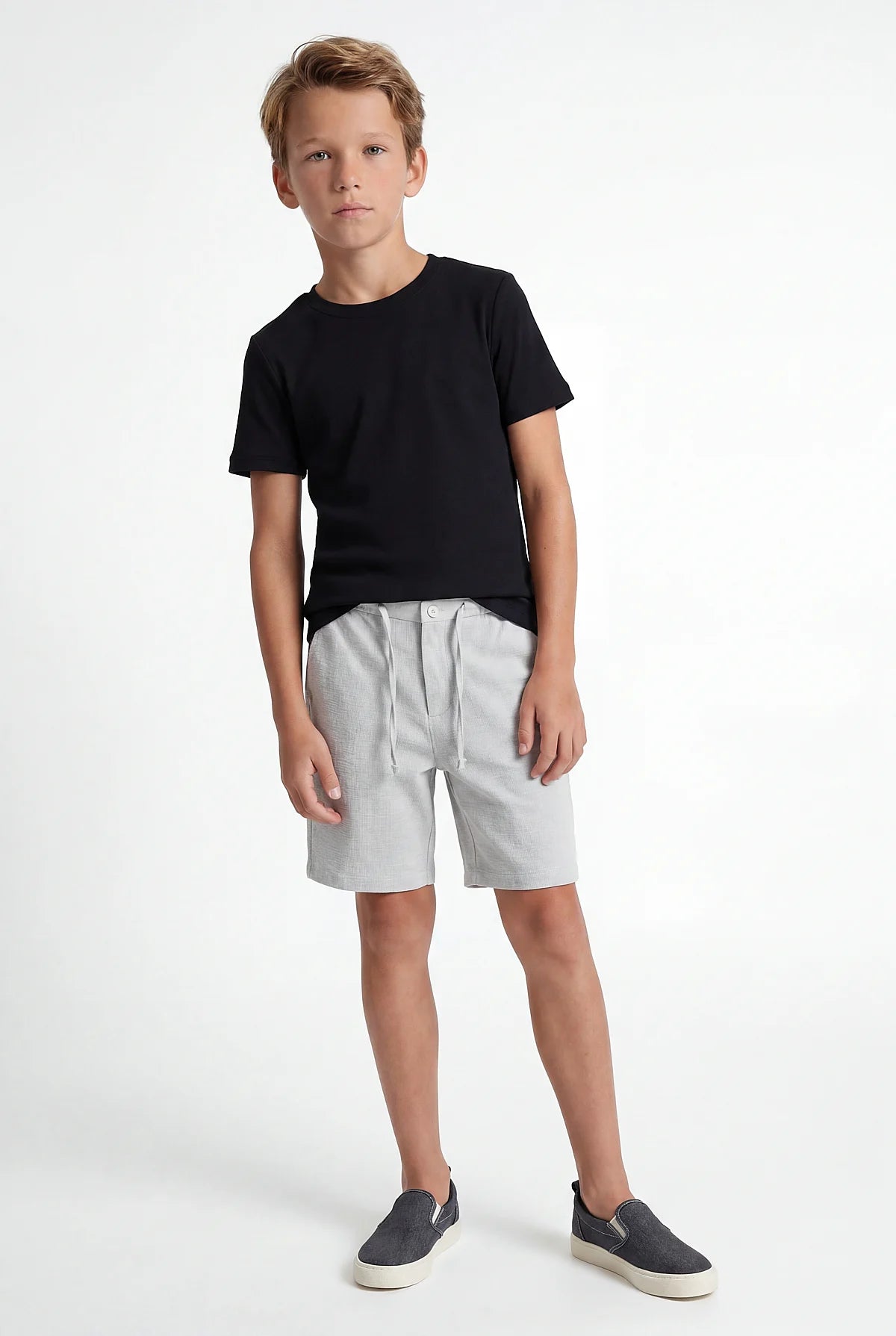 Boys' Basic Slim T-shirt