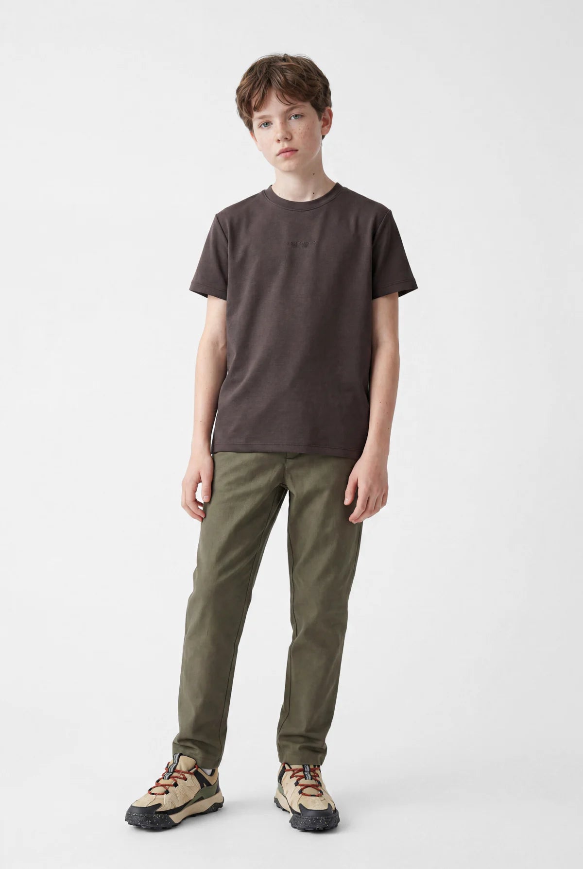 Boys' Regular Minimal Print T-Shirt