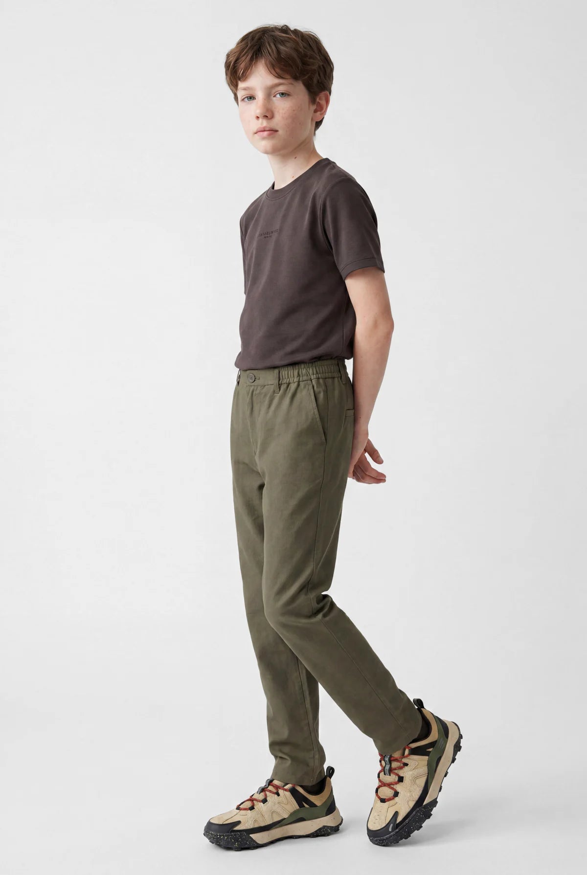 Boys' Regular Minimal Print T-Shirt