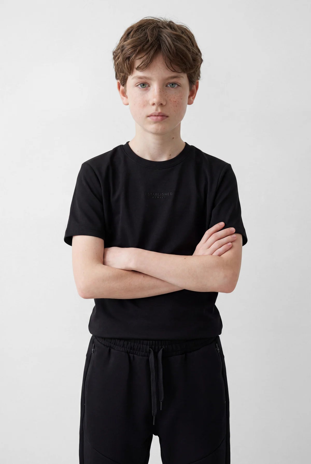 Boys' Regular Minimal Print T-Shirt