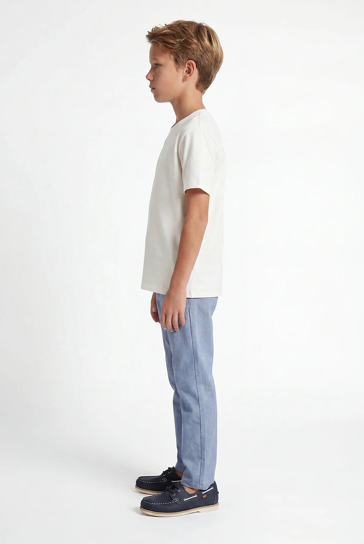 Boys' Crew Neck Basic T-shirt