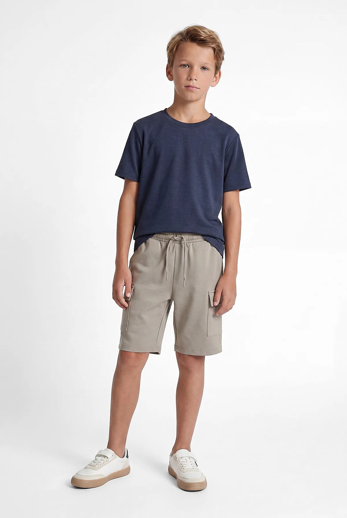 Boys' Crew Neck Basic T-shirt