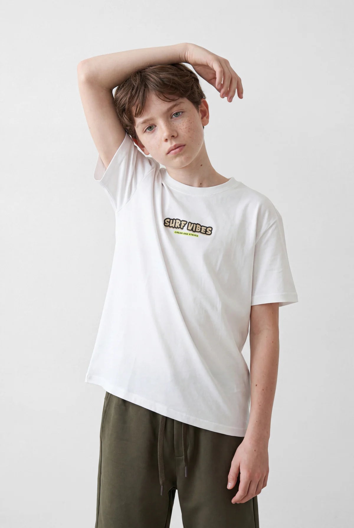 Boys' Oversize Printed T-Shirt