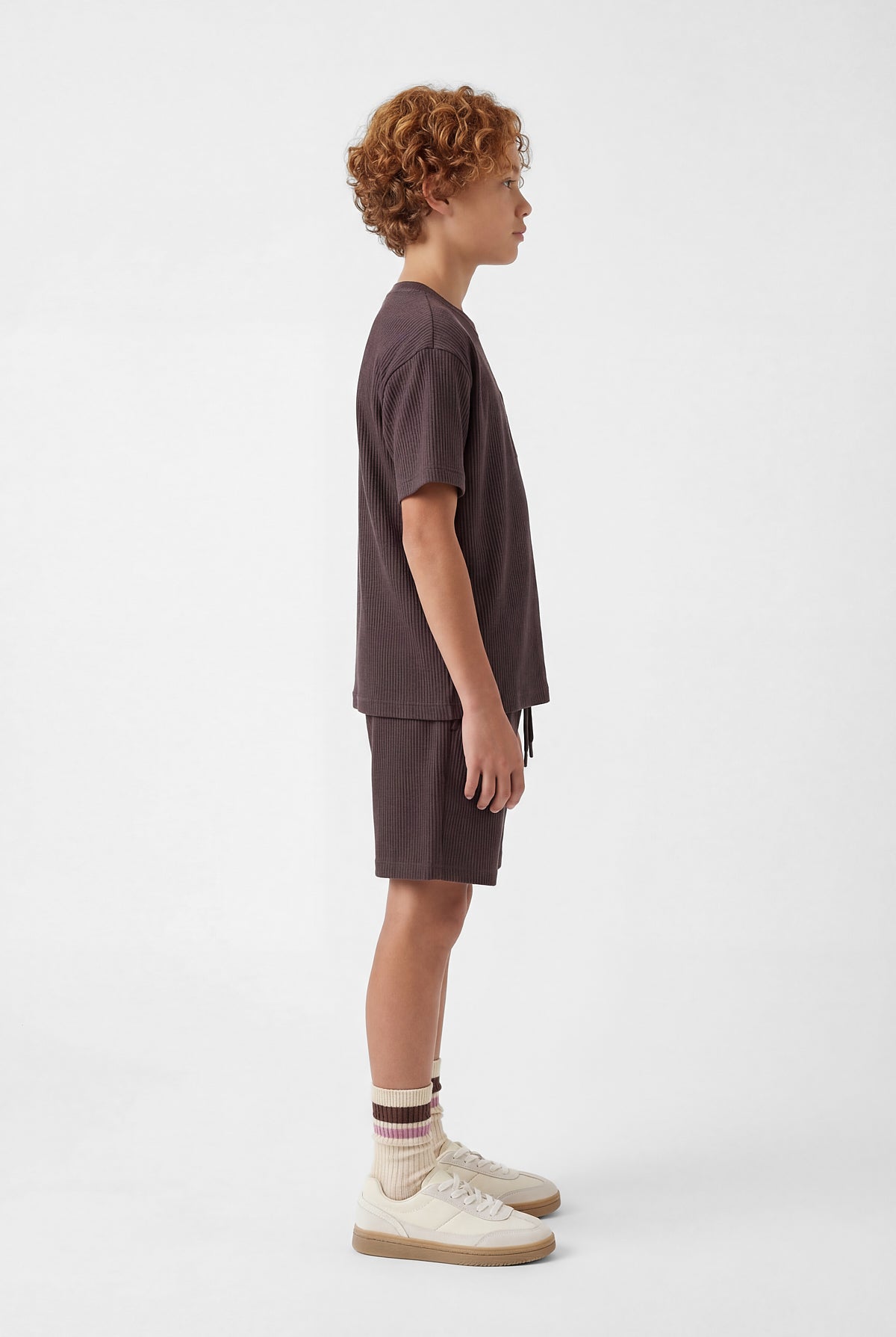 Boys' Textured T-shirt with Pocket Detail