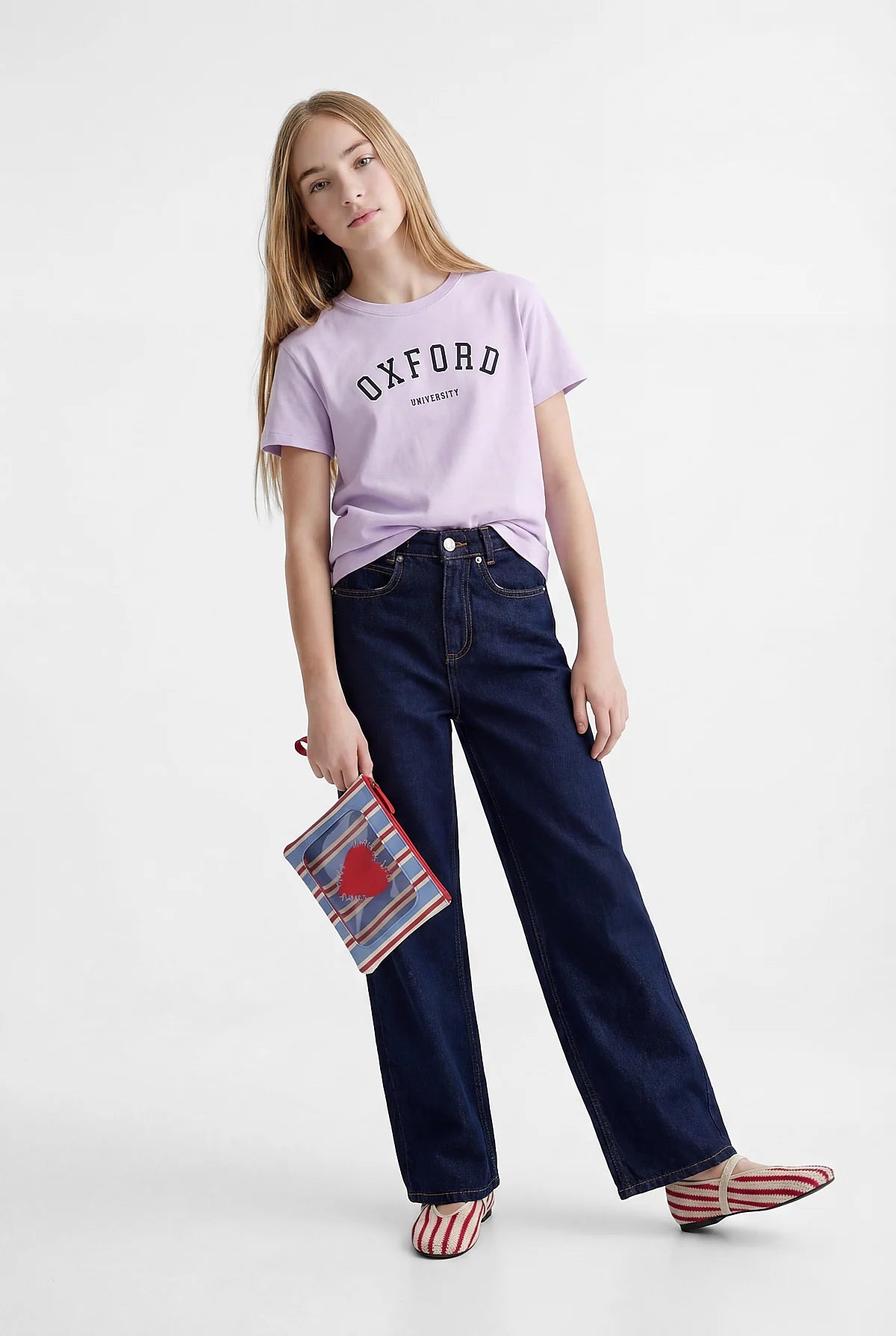 Girls' Printed Basic T-shirt