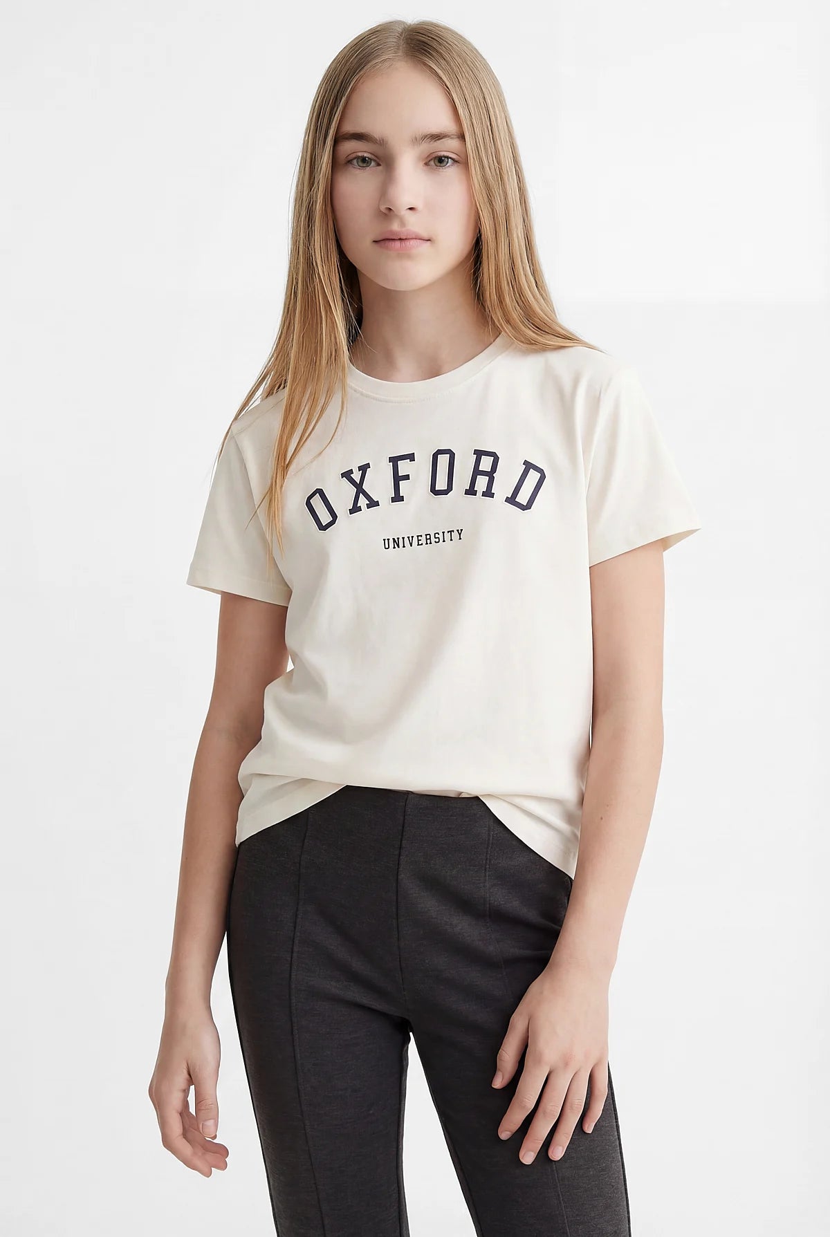 Girls' Printed Basic T-shirt