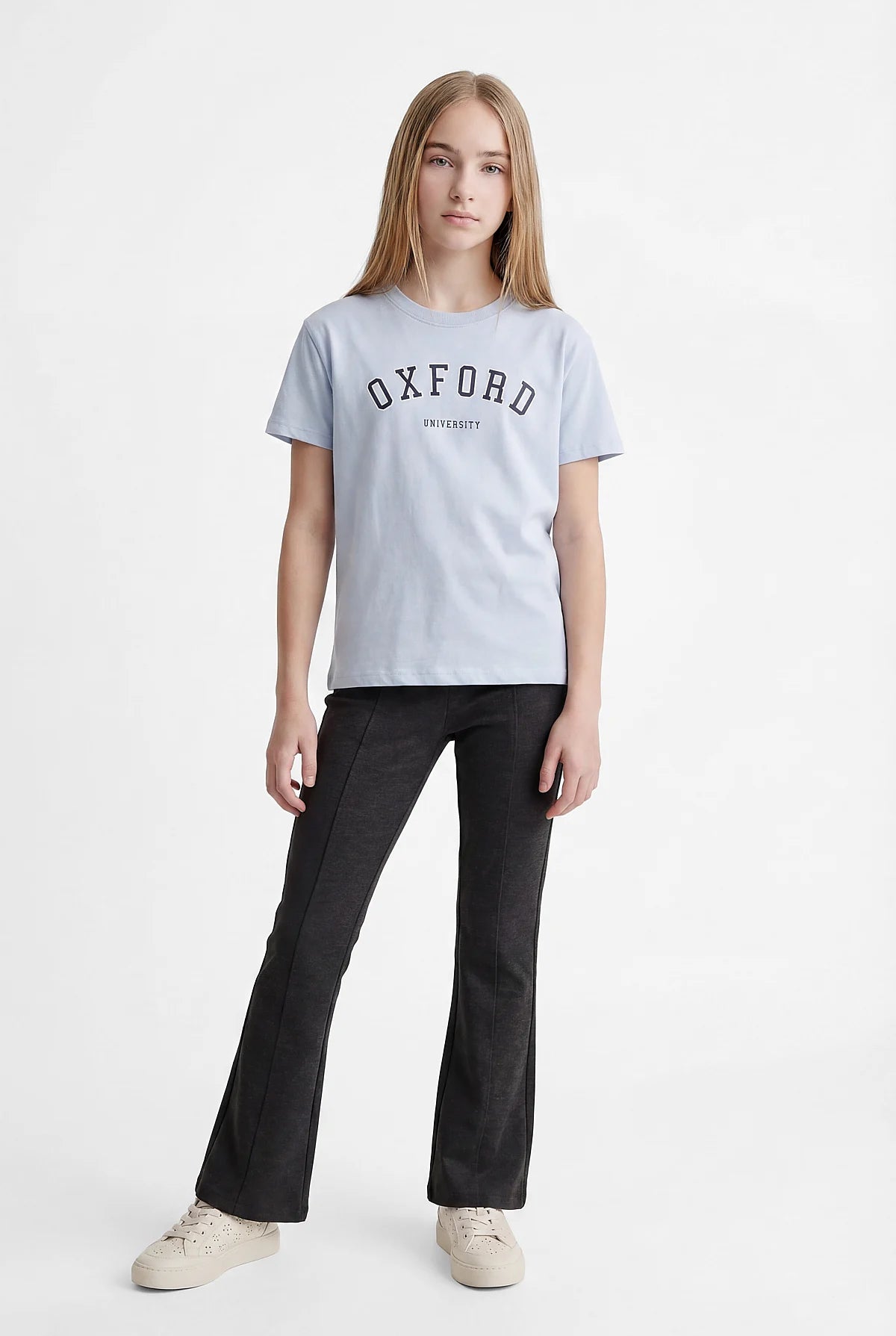 Girls' Printed Basic T-shirt