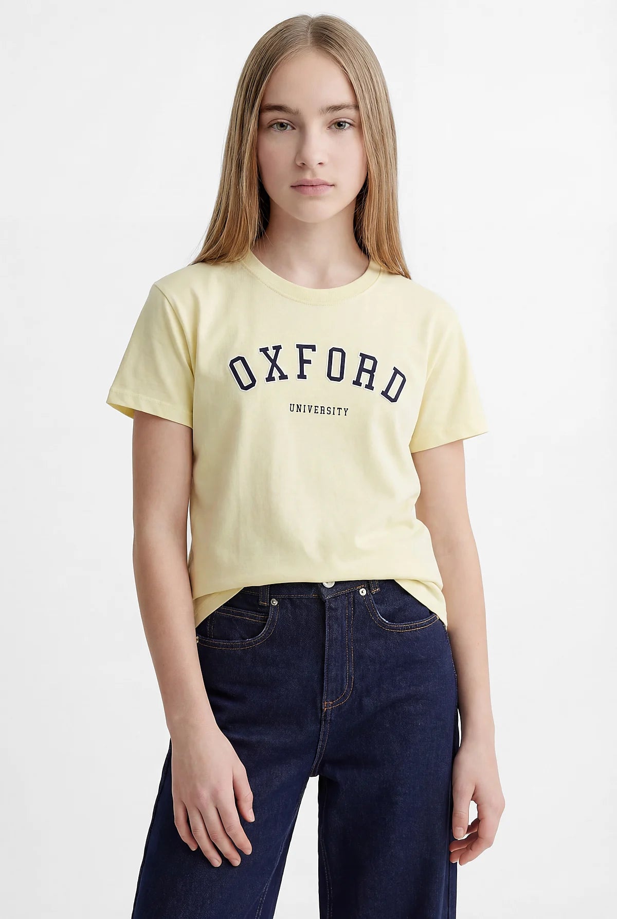 Girls' Printed Basic T-shirt
