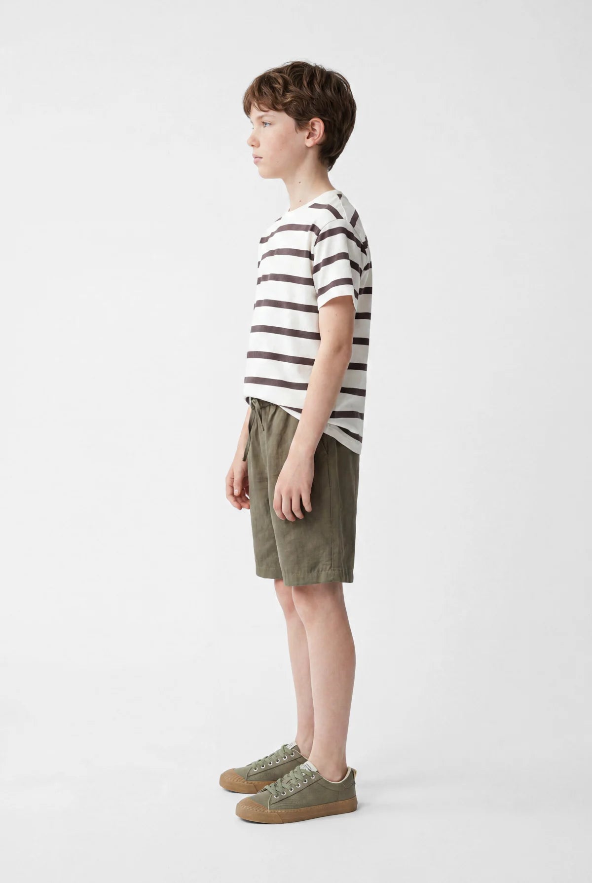 Boys' Oversize Striped T-Shirt