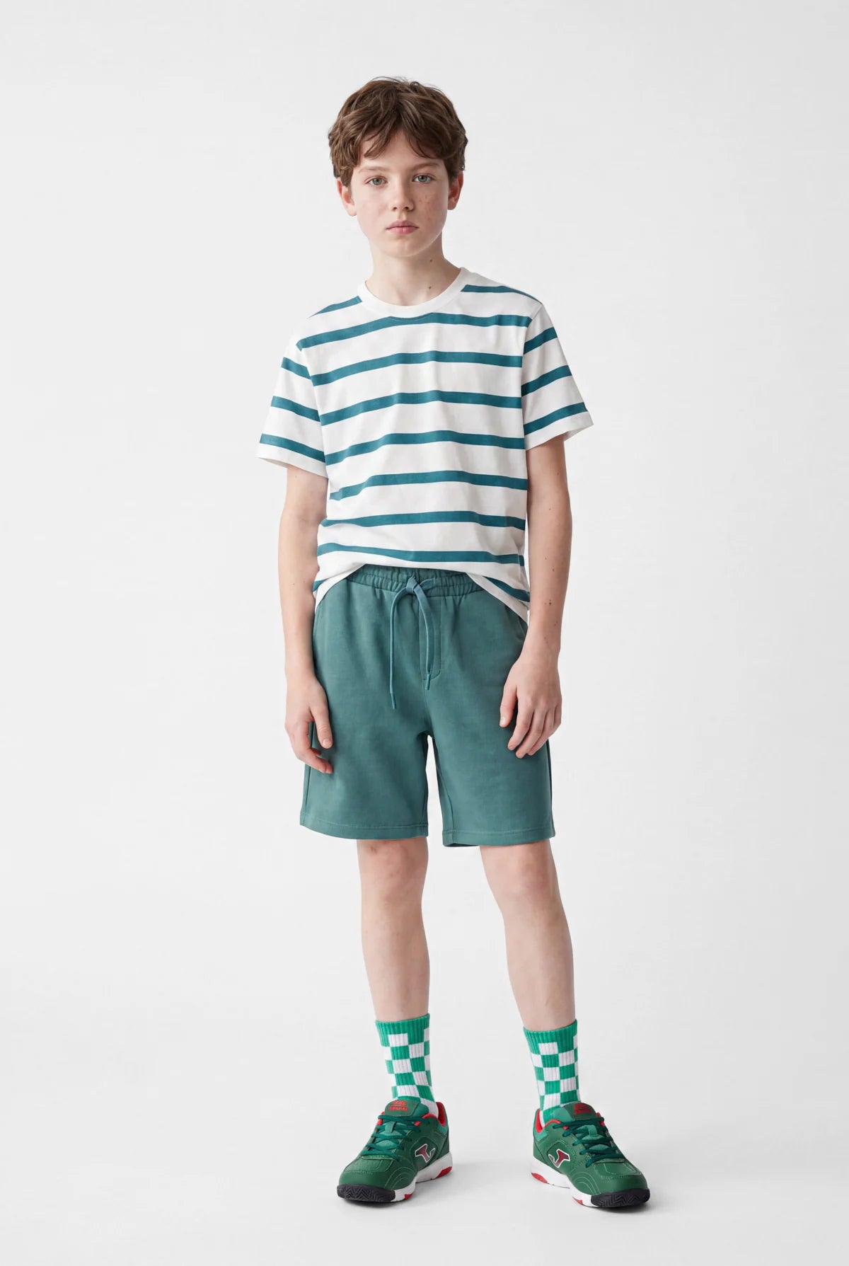 Boys' Oversize Striped T-Shirt
